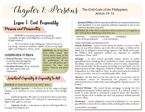 commencement of civil personality